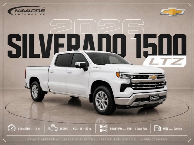 New 2026 Chevrolet Silverado 1500 LTZ w/ LTZ Convenience Package II AWD/4WD image 1