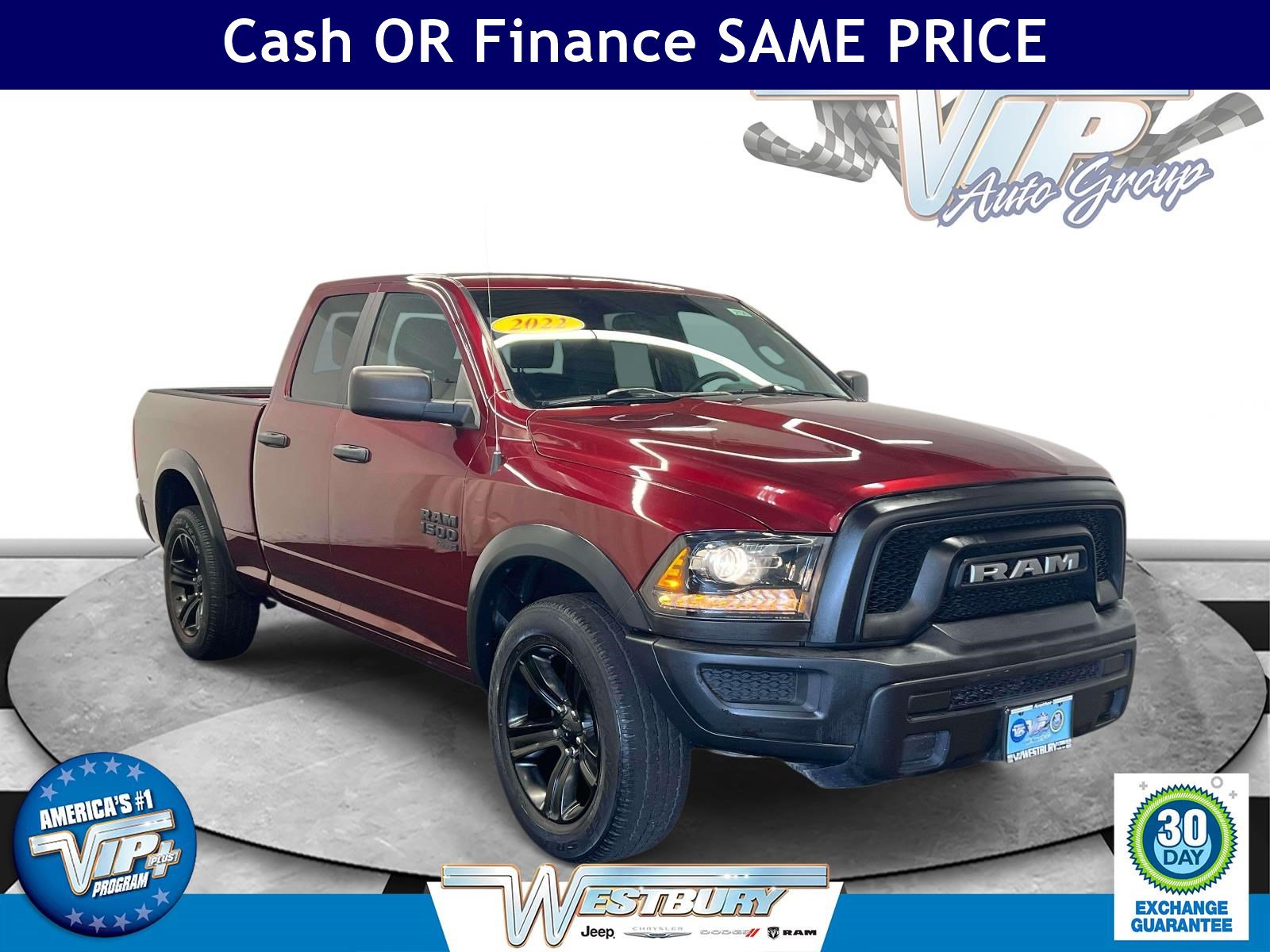Certified 2022 RAM 1500 Warlock AWD/4WD image 1