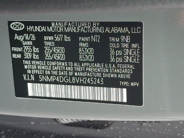 New 2027 Hyundai Santa Fe Limited AWD/4WD image 12