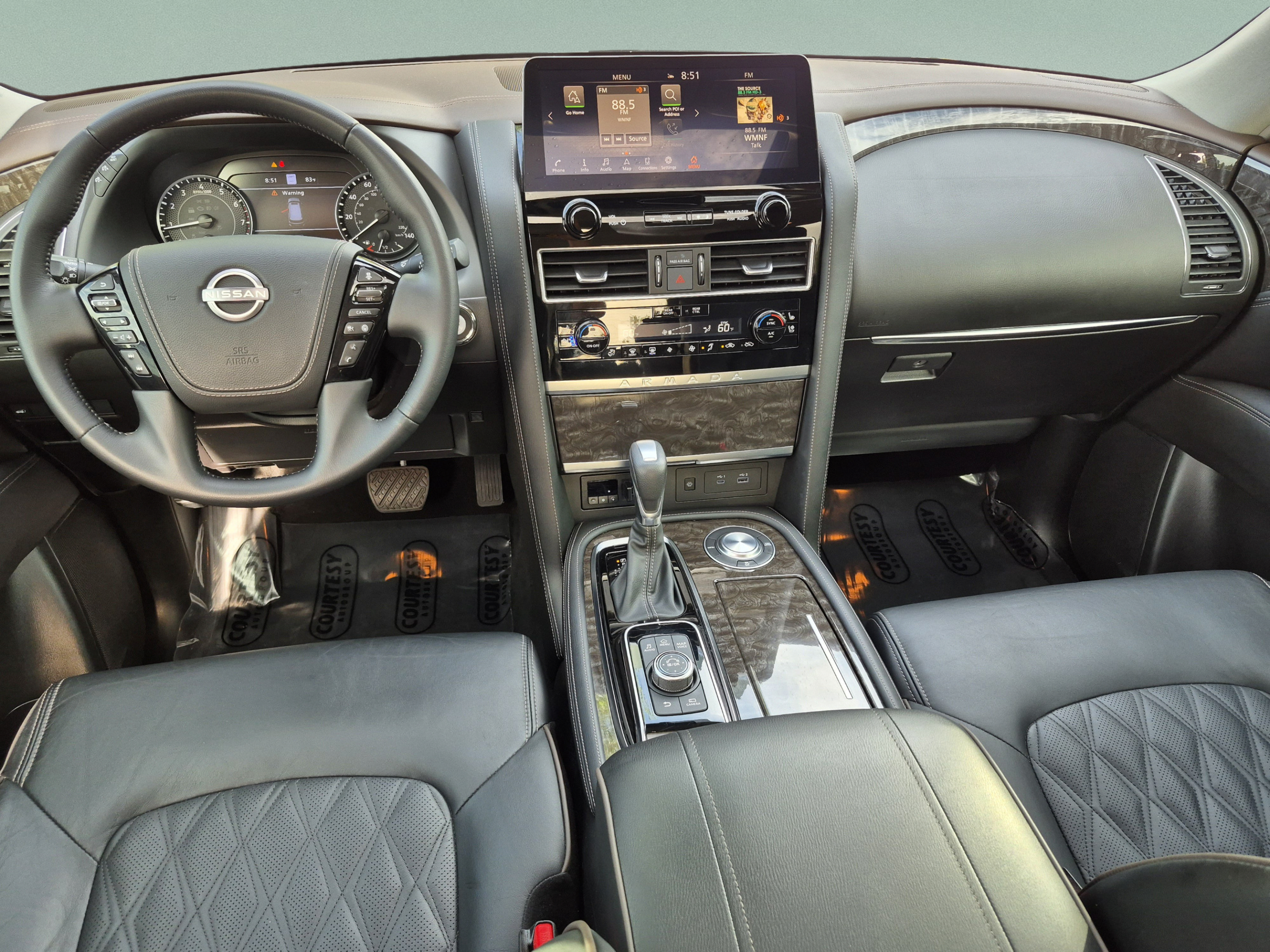 Certified 2023 Nissan Armada Platinum w/ Captain's Chairs Package RWD image 13