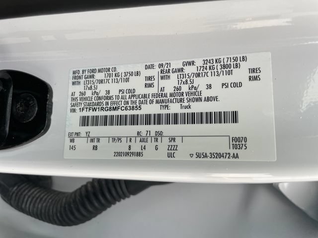 Used 2021 Ford F150 Raptor w/ Equipment Group 801A High AWD/4WD image 32