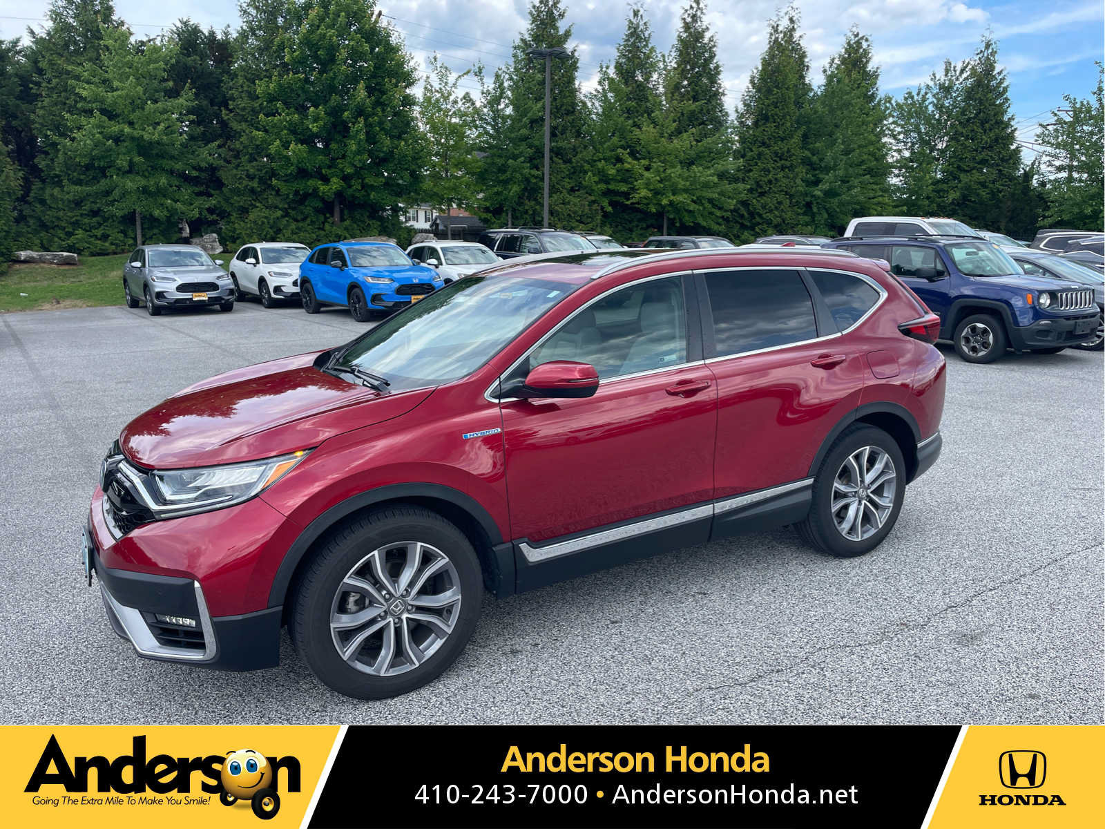 Certified 2021 Honda CR-V Touring image 1