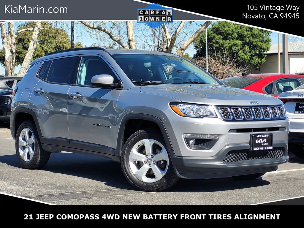 Used 2021 Jeep Compass Latitude image 1