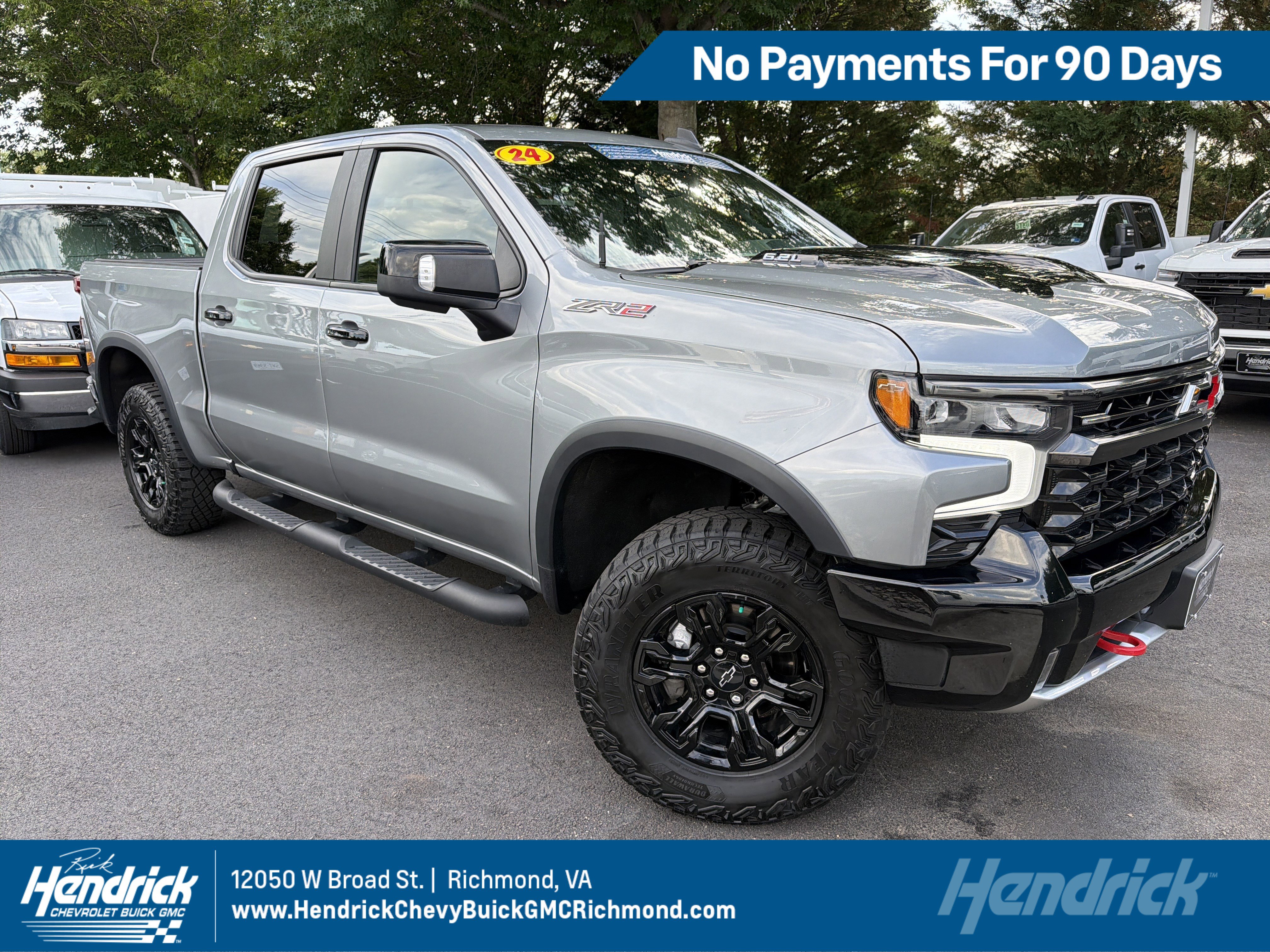 Used 2023 Chevrolet Silverado 1500 ZR2 w/ Technology Package AWD/4WD video 1