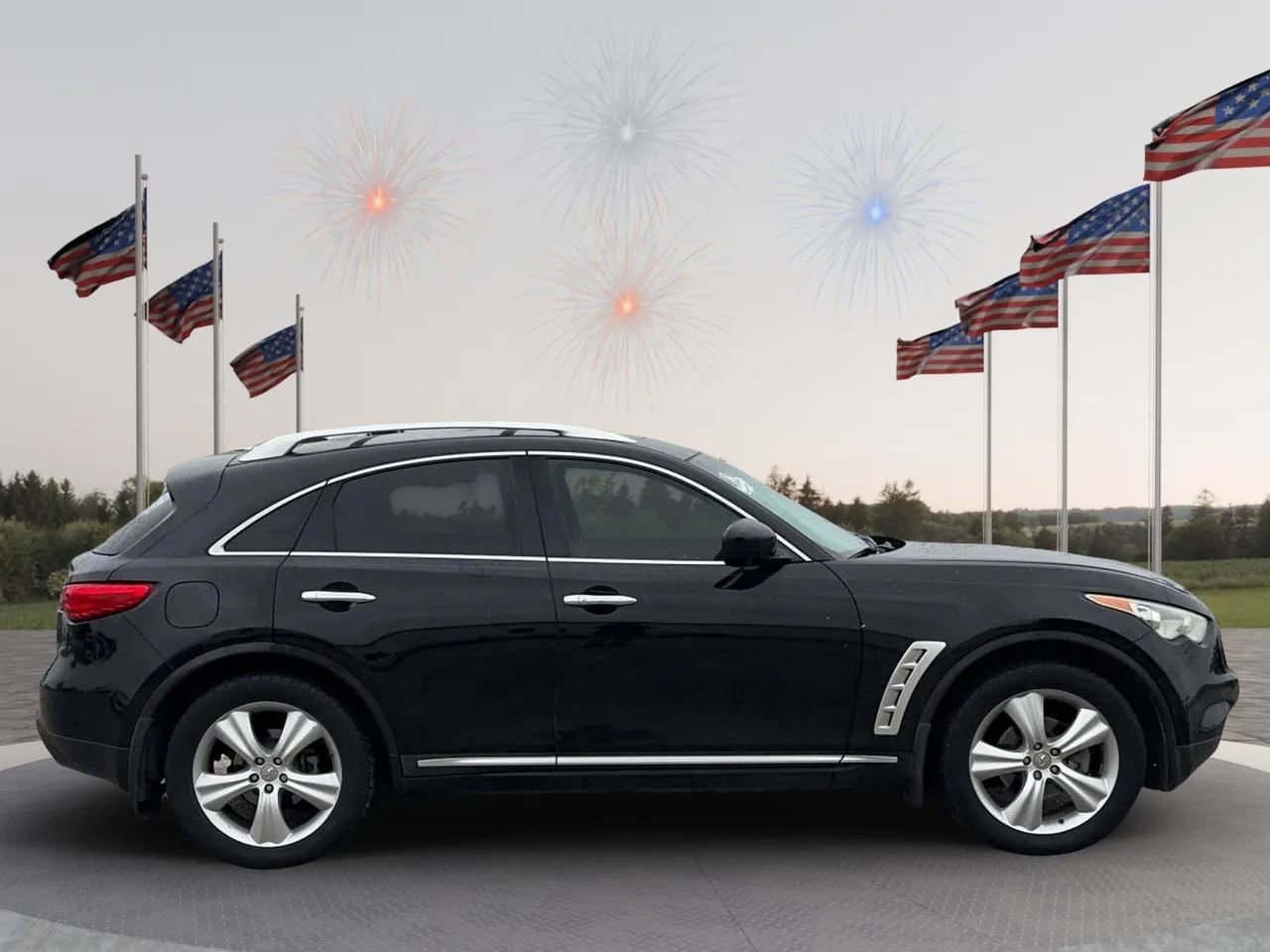 Used 2010 INFINITI FX35 AWD w/ Navigation Pkg image 8