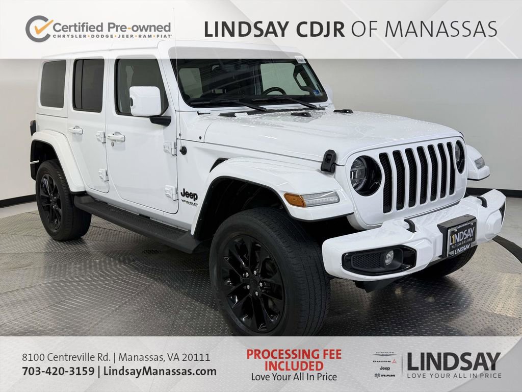 Certified 2021 Jeep Wrangler Unlimited Sahara AWD/4WD image 1