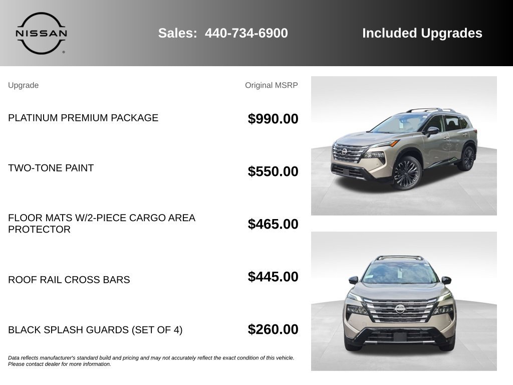 New 2026 Nissan Rogue Platinum w/ Platinum Premium Package AWD/4WD image 7
