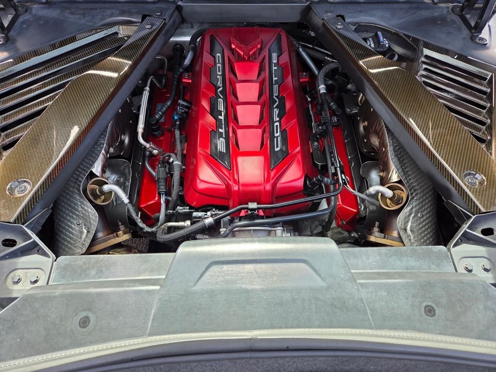 Used 2023 Chevrolet Corvette Stingray Preferred Cpe w/ Engine Appearance Package RWD image 38