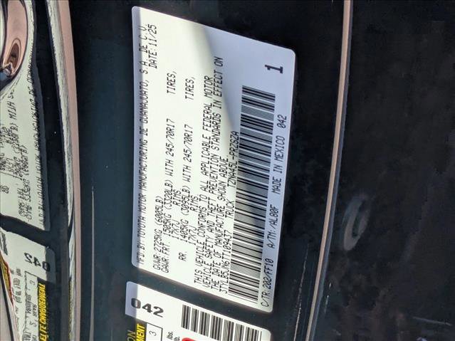 New 2026 Toyota Tacoma SR5 image 16