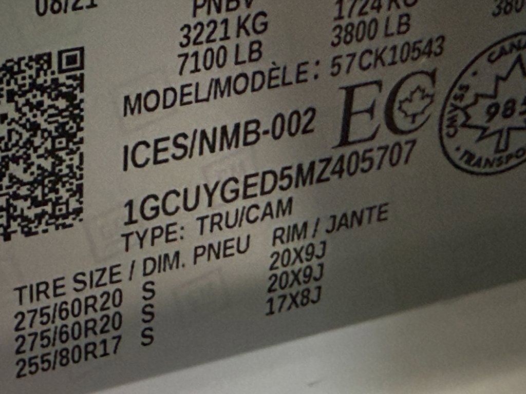 Used 2021 Chevrolet Silverado 1500 LTZ w/ Z71 Off-Road Package image 54