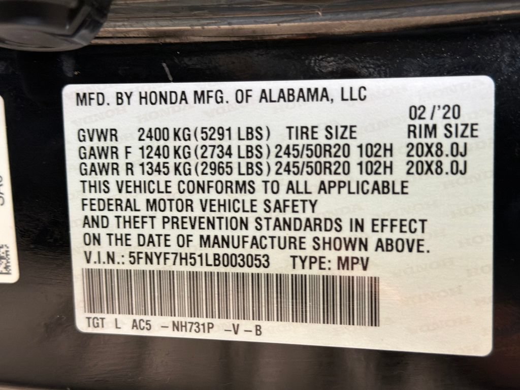 Used 2020 Honda Passport EX-L image 34