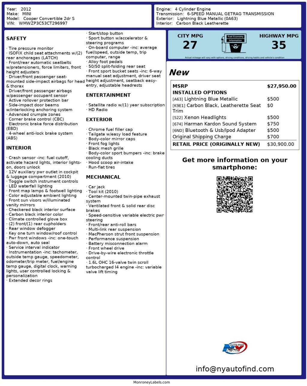 Used 2012 MINI Cooper S image 25