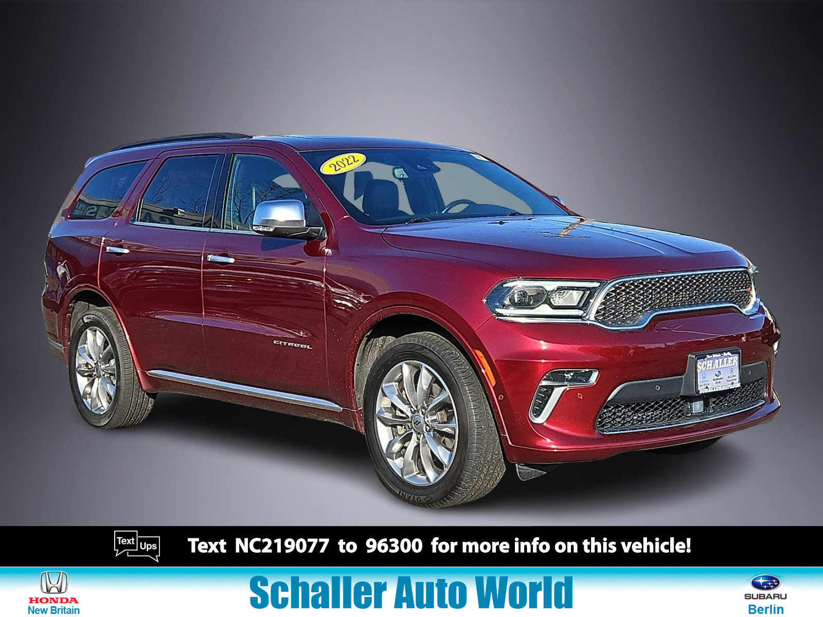 Used 2022 Dodge Durango Citadel