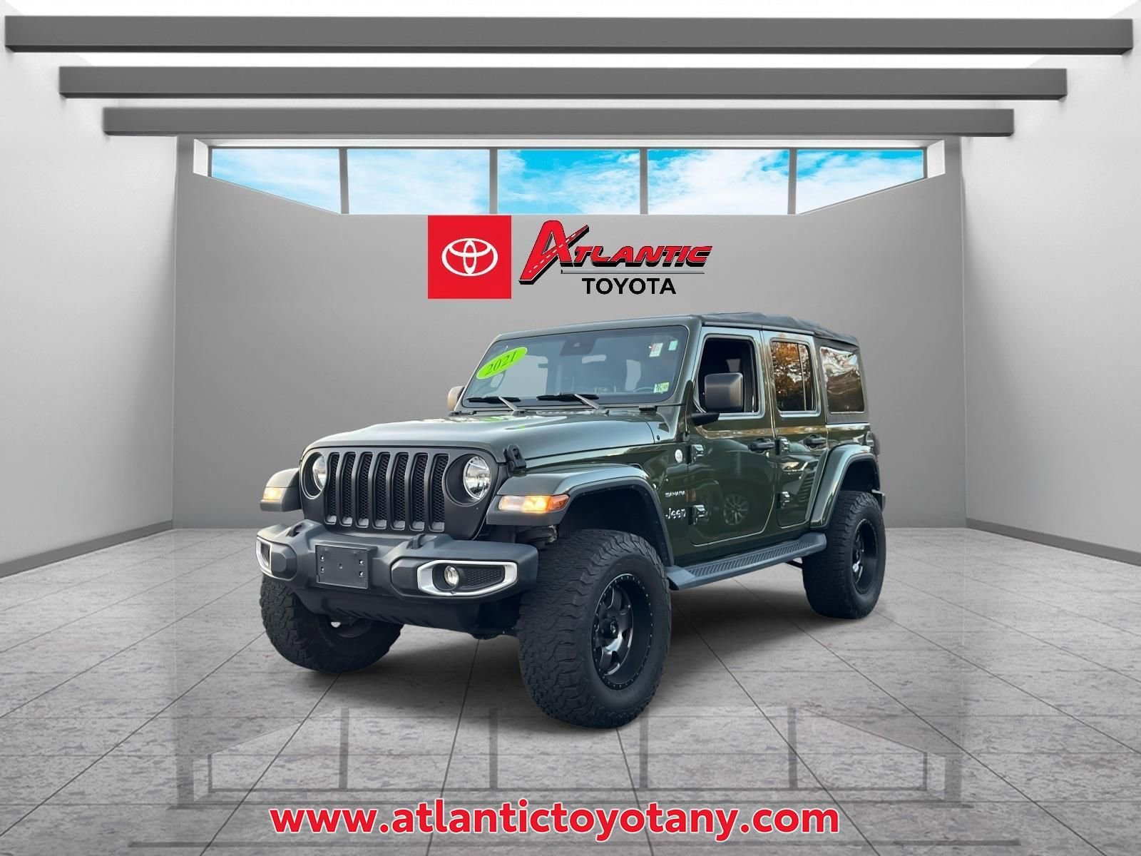 Used 2021 Jeep Wrangler Unlimited Sahara w/ Safety Group image 2