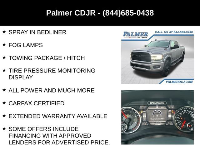 Used 2020 RAM 3500 Laramie w/ Night Edition image 24