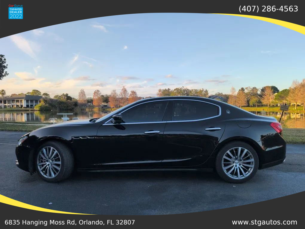 Used 2016 Maserati Ghibli S Q4 AWD/4WD image 2