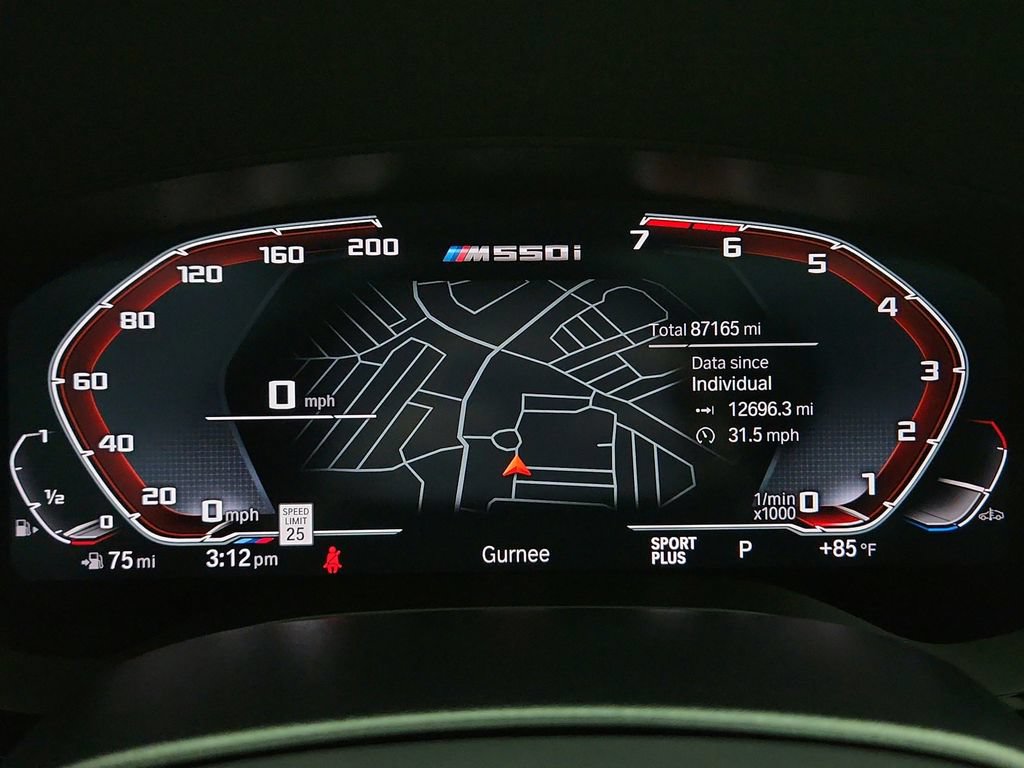 Used 2021 BMW M550i xDrive w/ Executive Package AWD/4WD image 14