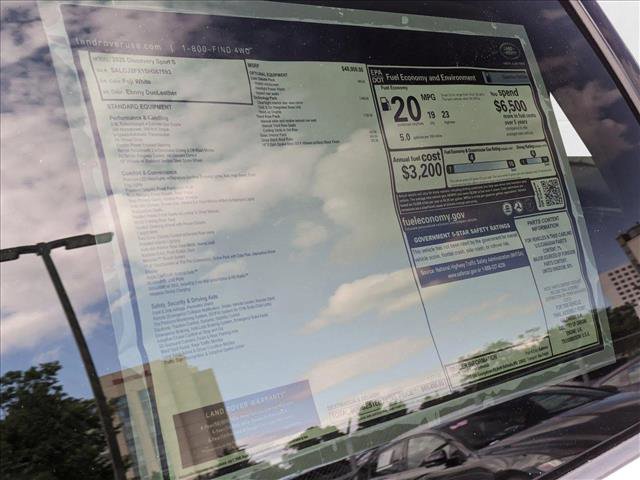 New 2025 Land Rover Discovery Sport S image 20