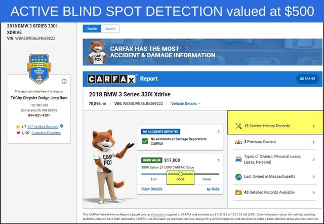 Used 2018 BMW 330i xDrive Sedan image 12