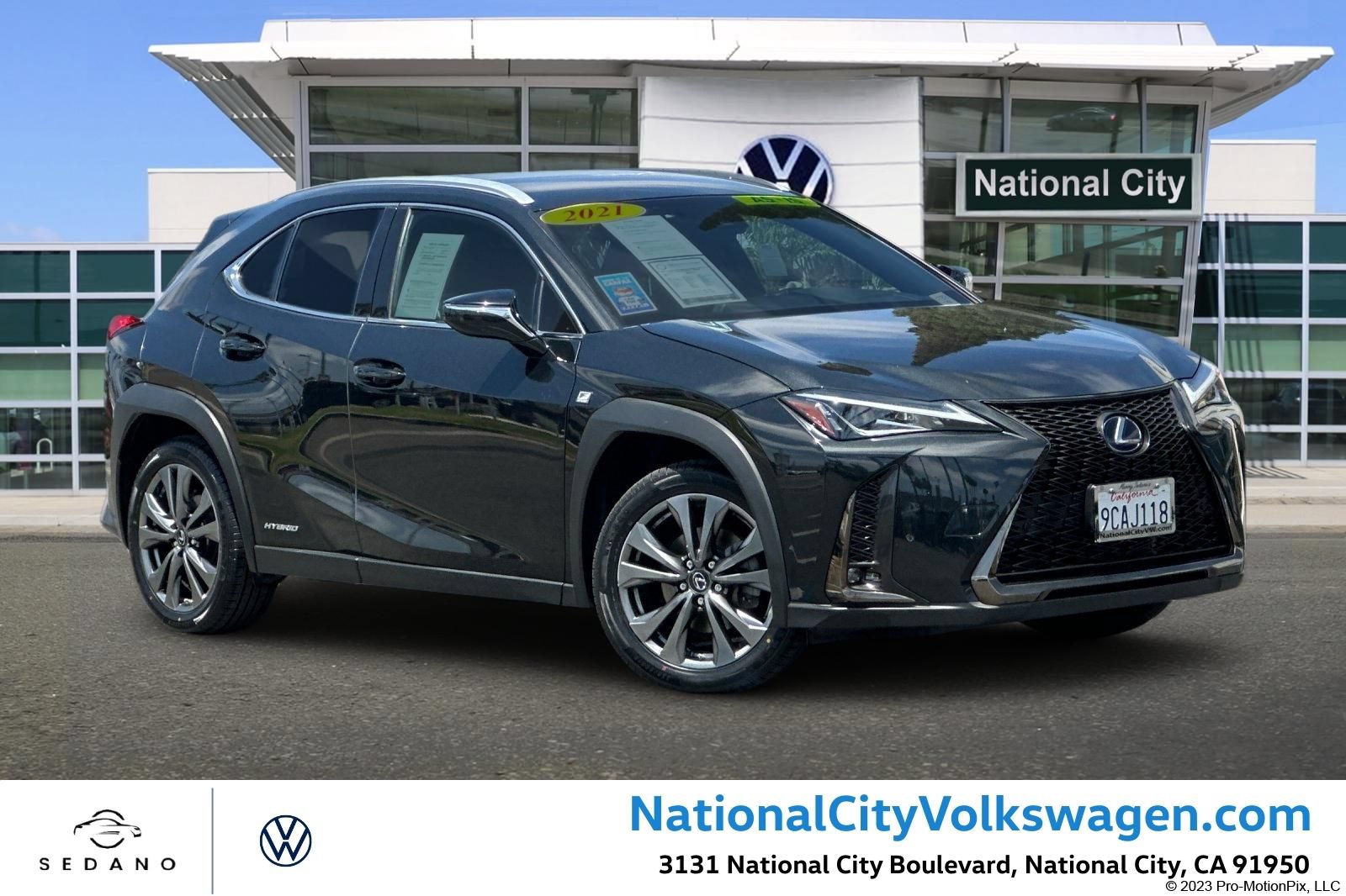 Used 2021 Lexus UX 250h F Sport w/ Accessory Package (Z1)