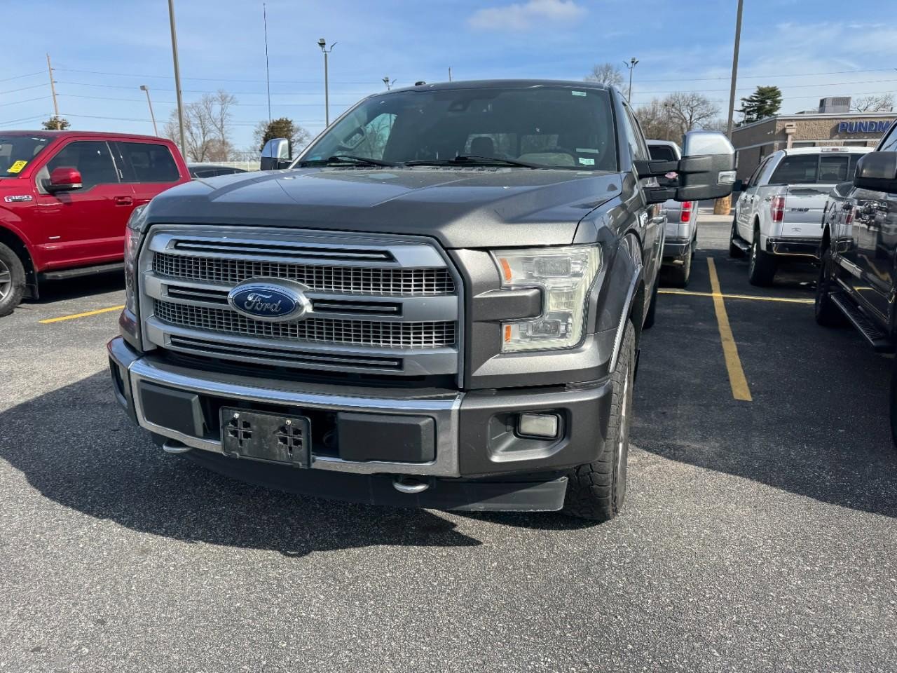 Used 2017 Ford F150 Platinum w/ Max Trailer Tow Package AWD/4WD image 2