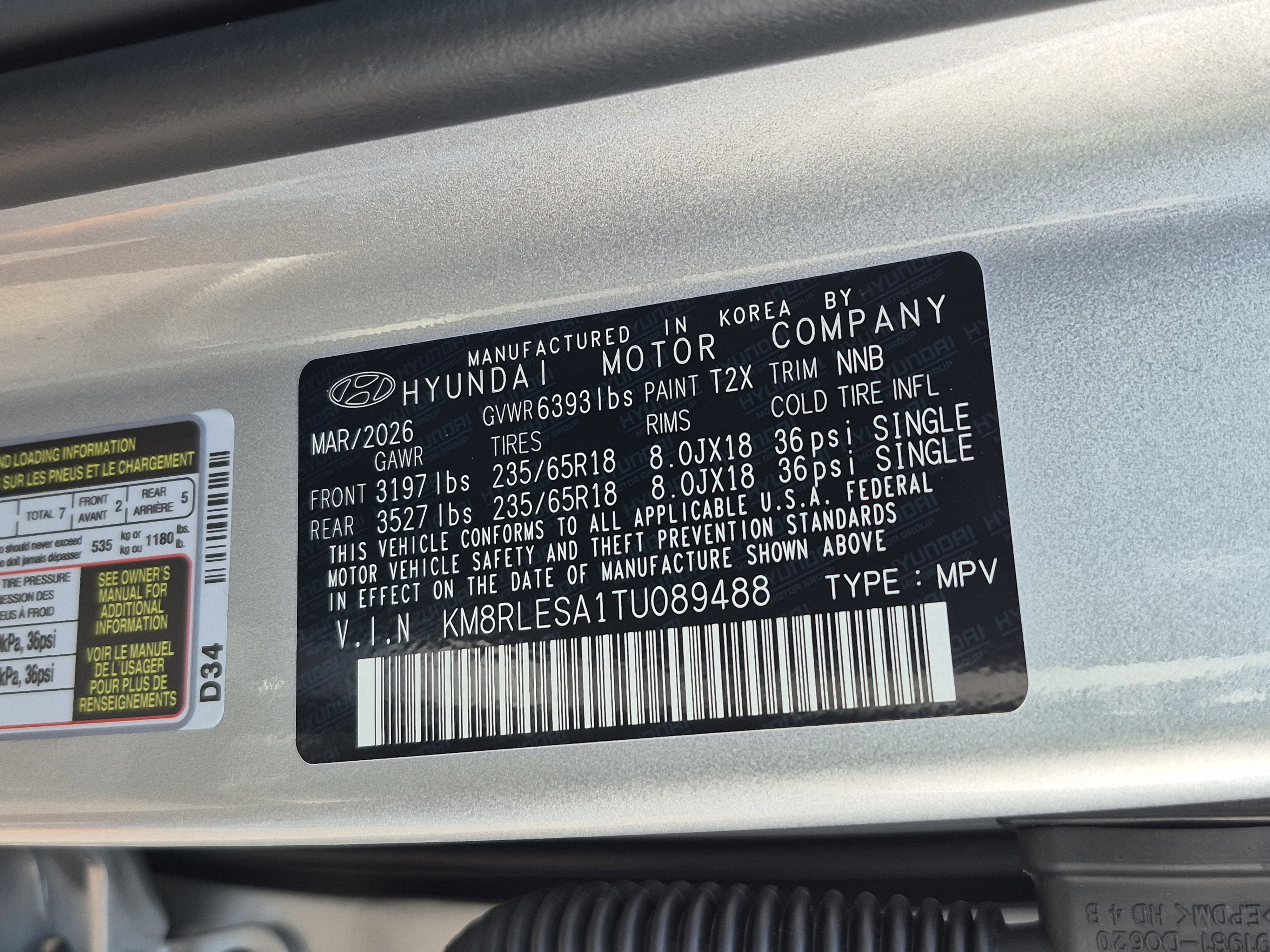 New 2026 Hyundai Palisade SEL AWD/4WD image 35