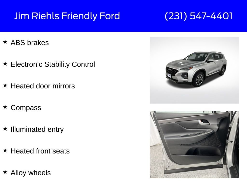 Used 2019 Hyundai Santa Fe AWD image 12