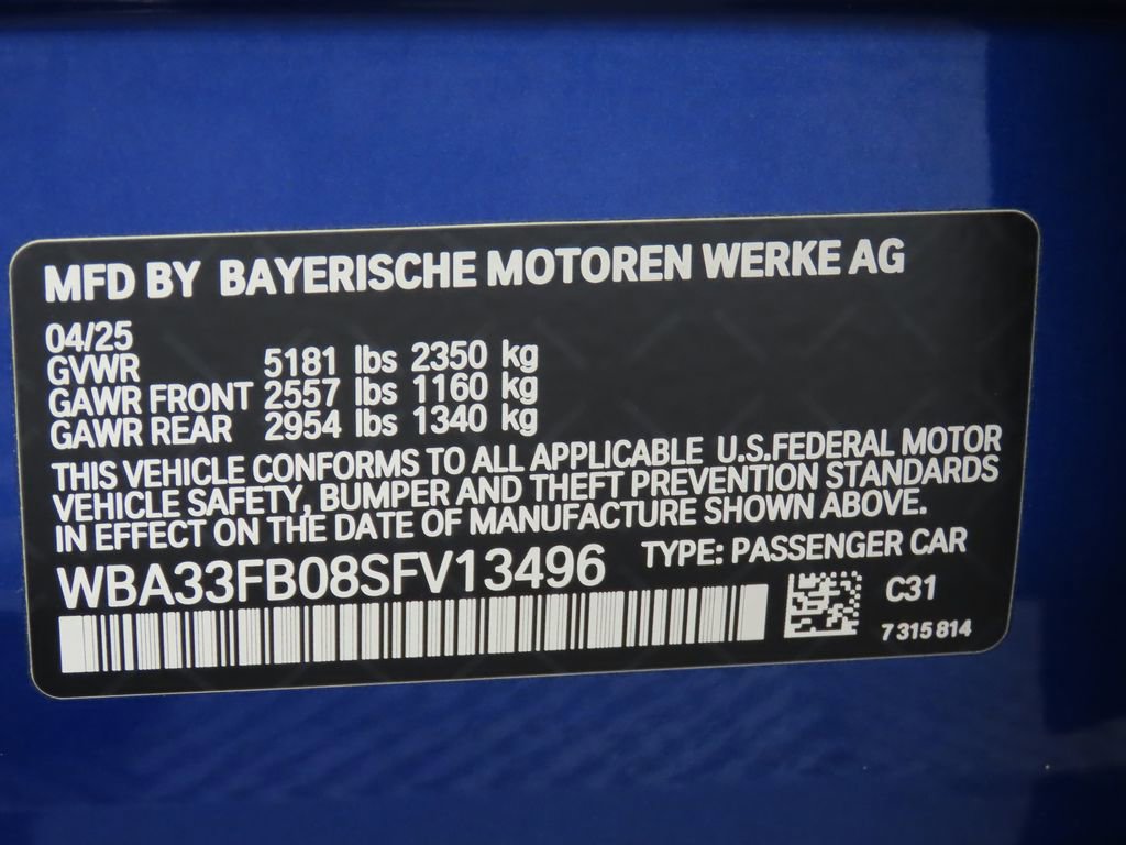 Certified 2025 BMW 430i xDrive w/ M Sport Package image 35