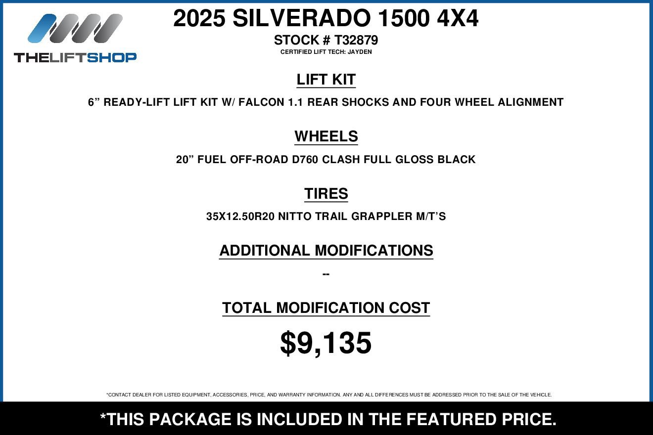 Used 2025 Chevrolet Silverado 1500 RST w/ RST All Star Premium Package AWD/4WD video 2