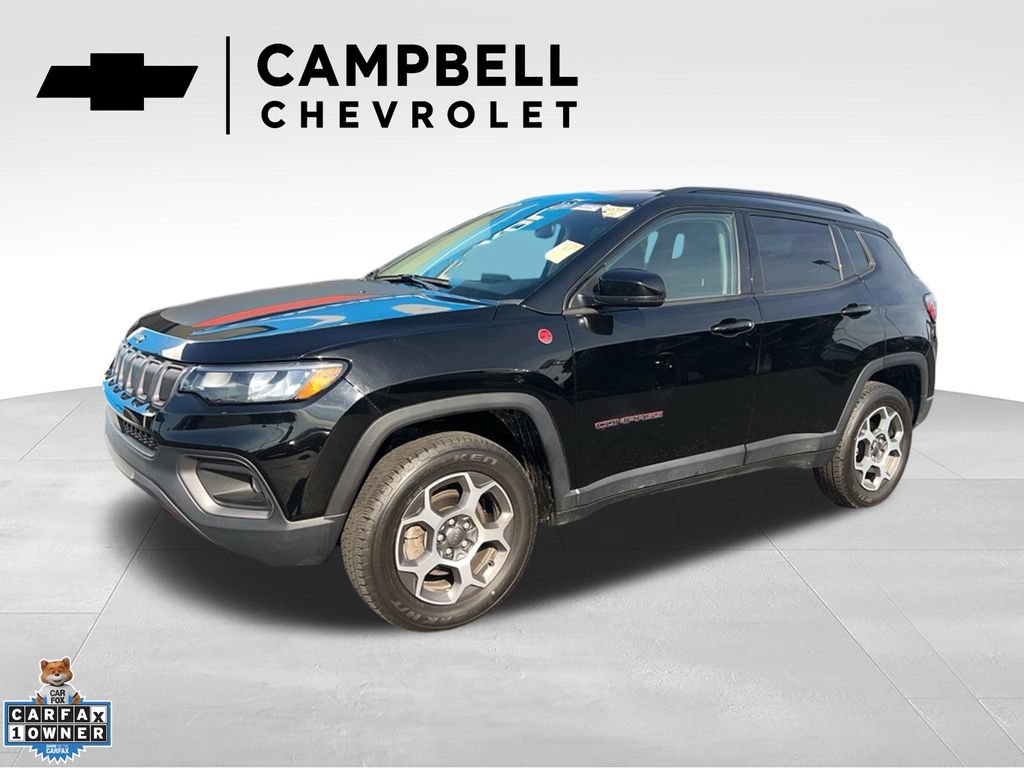 Used 2022 Jeep Compass Trailhawk w/ Trailhawk Convenience Group AWD/4WD 360° Tour