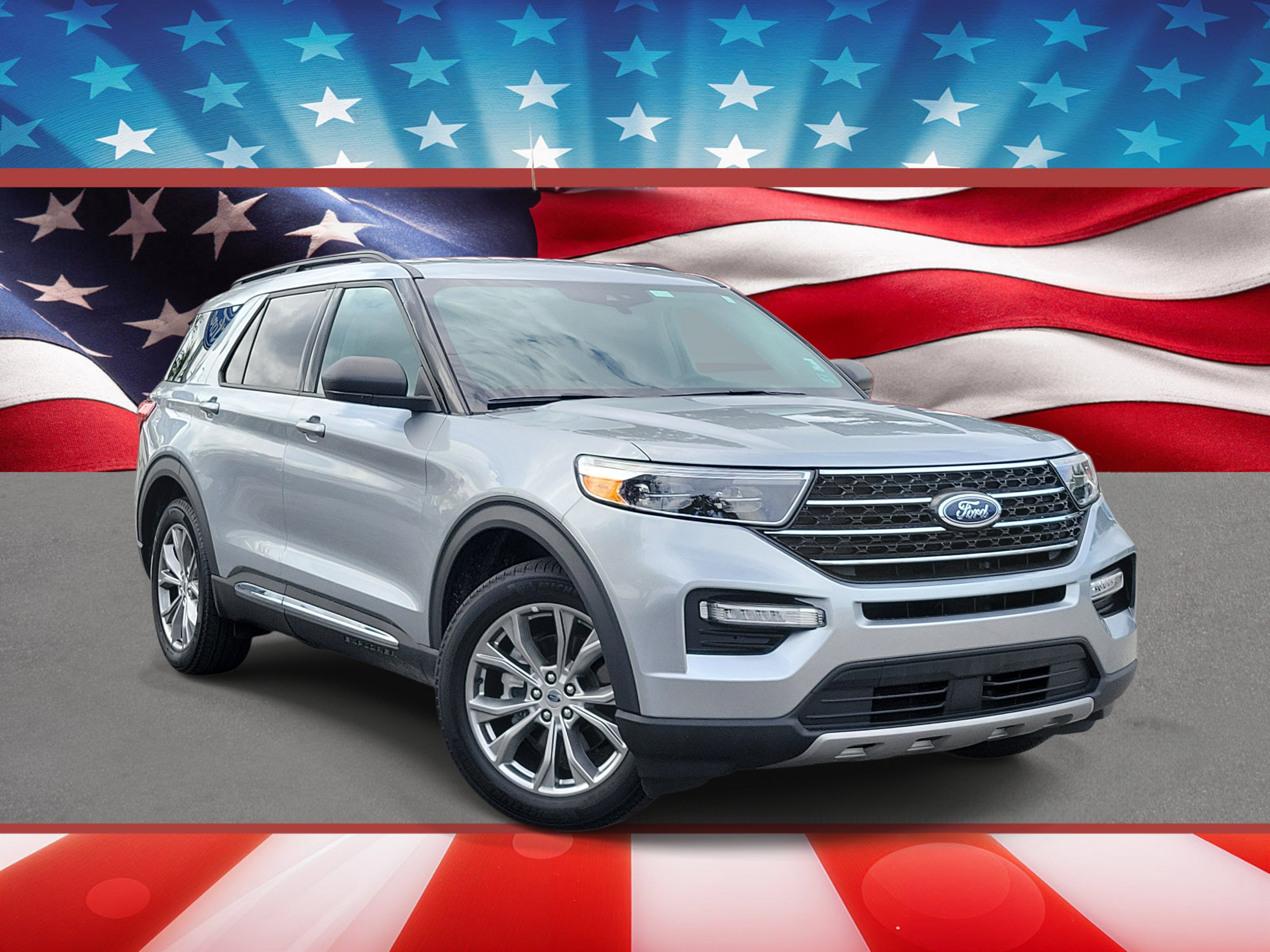 Certified 2023 Ford Explorer XLT w/ Equipment Group 202A RWD image 1