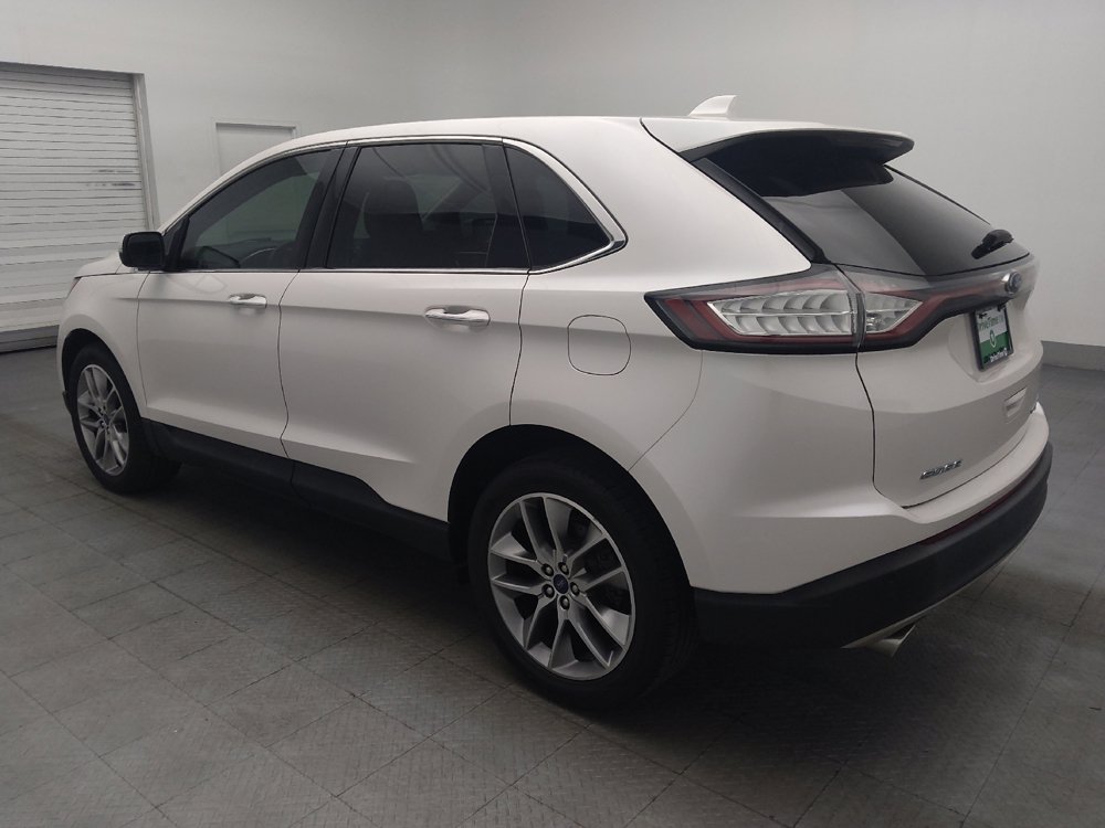 Used 2018 Ford Edge Titanium w/ Ford Safe & Smart Package FWD image 3