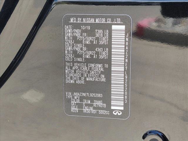 Used 2020 INFINITI QX80 Limited w/ All-Season Package AWD/4WD image 29