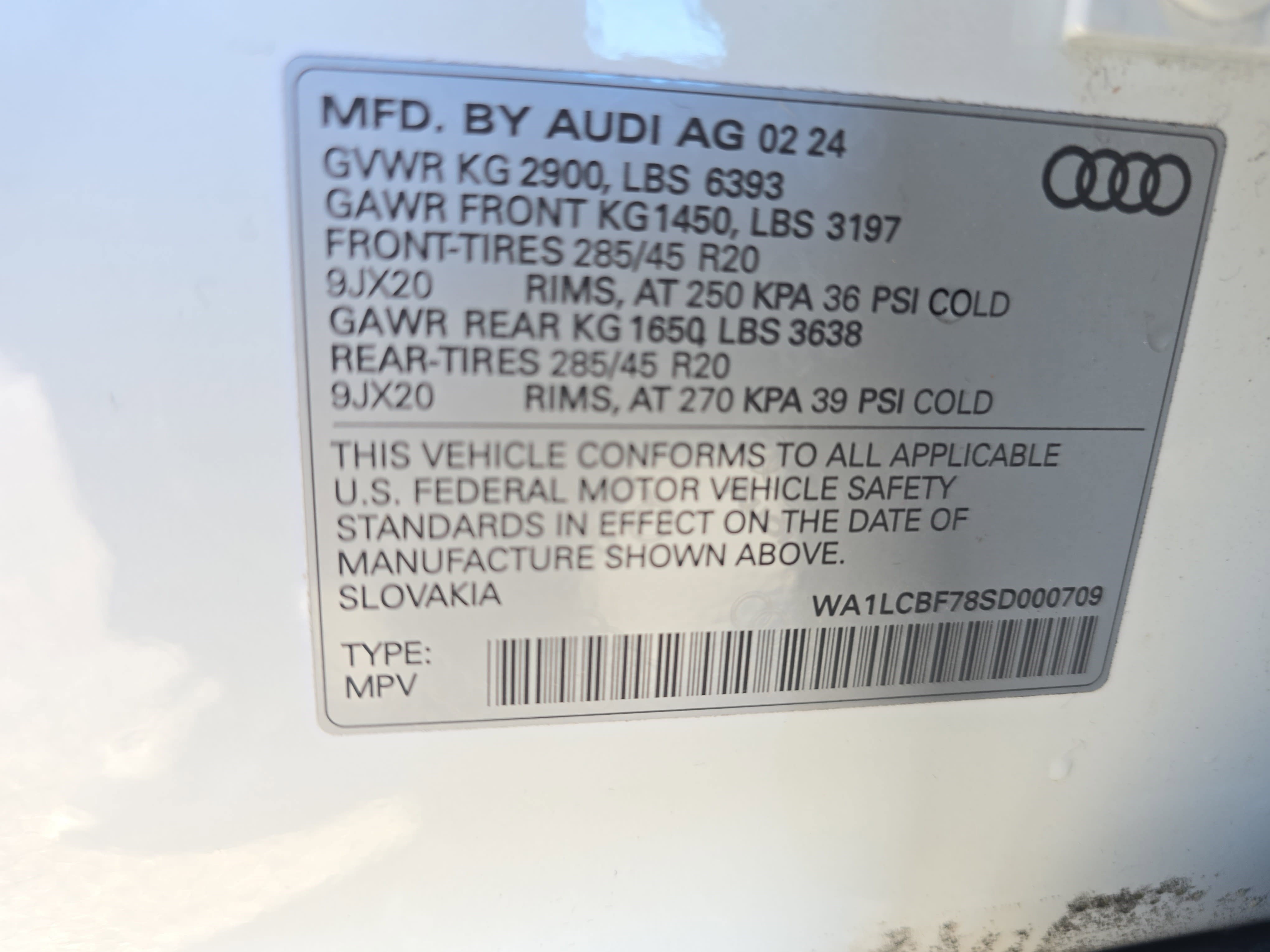 Certified 2025 Audi Q7 2.0T Premium Plus image 34
