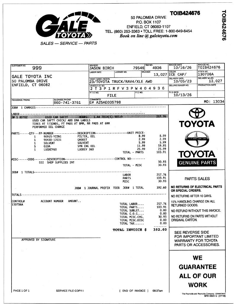 Used 2023 Toyota RAV4 XLE w/ Convenience Package AWD/4WD image 12