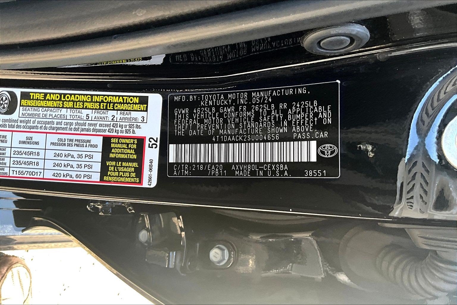 Used 2025 Toyota Camry SE FWD image 34