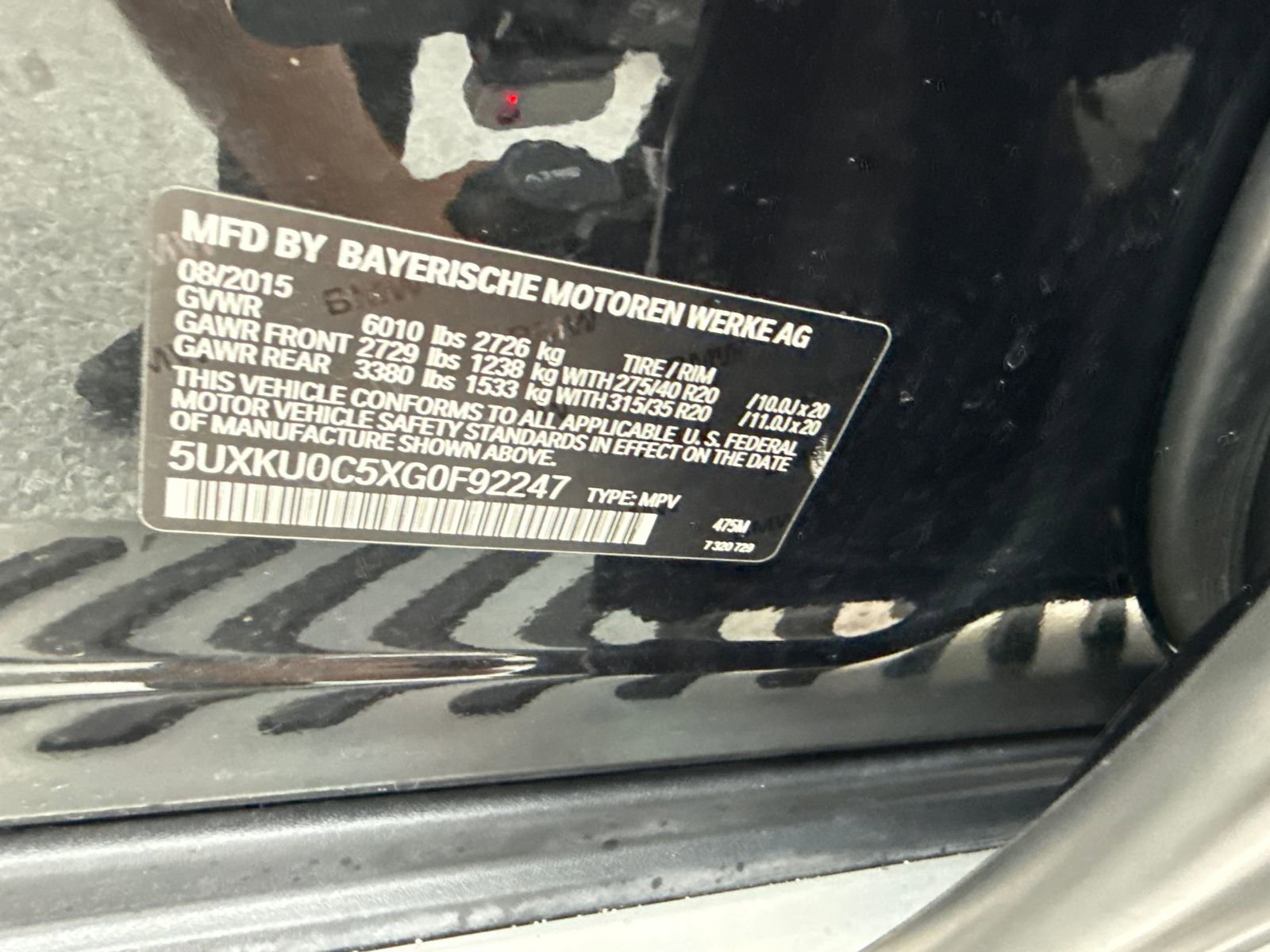 Used 2016 BMW X6 sDrive35i w/ XLine Package RWD image 54