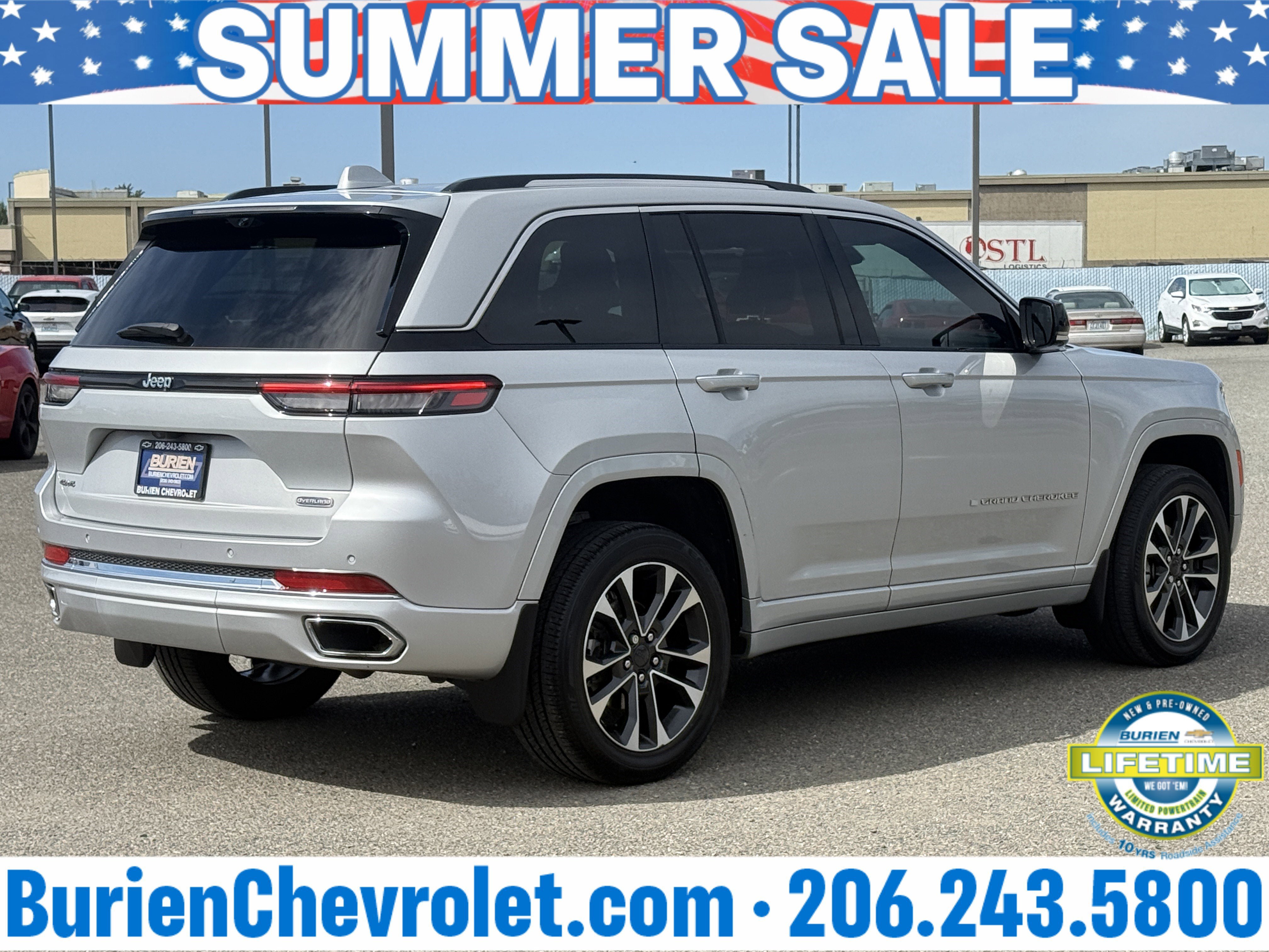 Used 2022 Jeep Grand Cherokee Overland w/ Adv Protech Group III AWD/4WD image 5