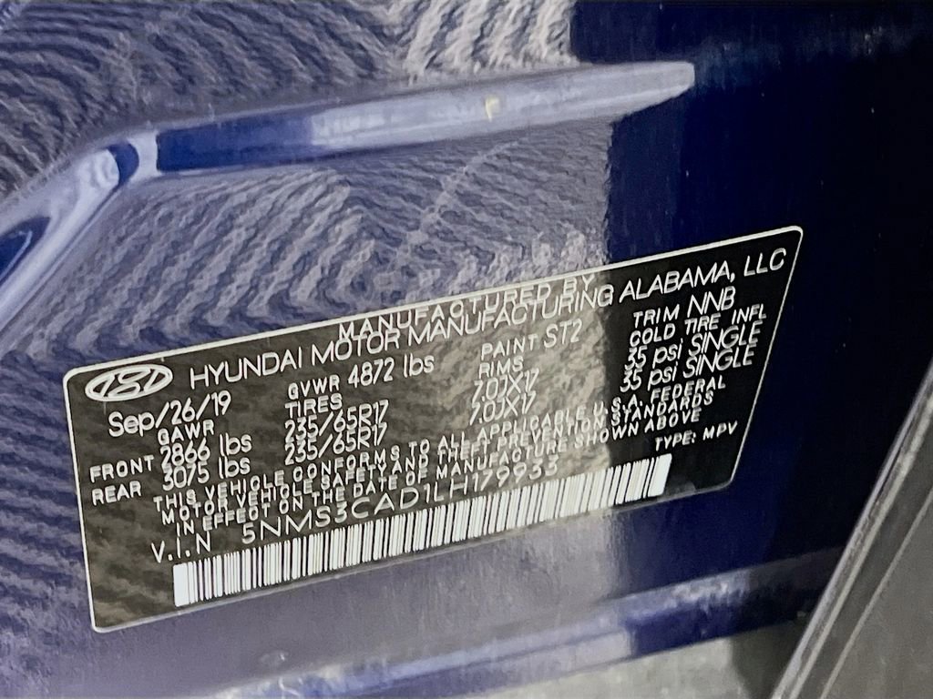 Used 2020 Hyundai Santa Fe SEL AWD/4WD image 26
