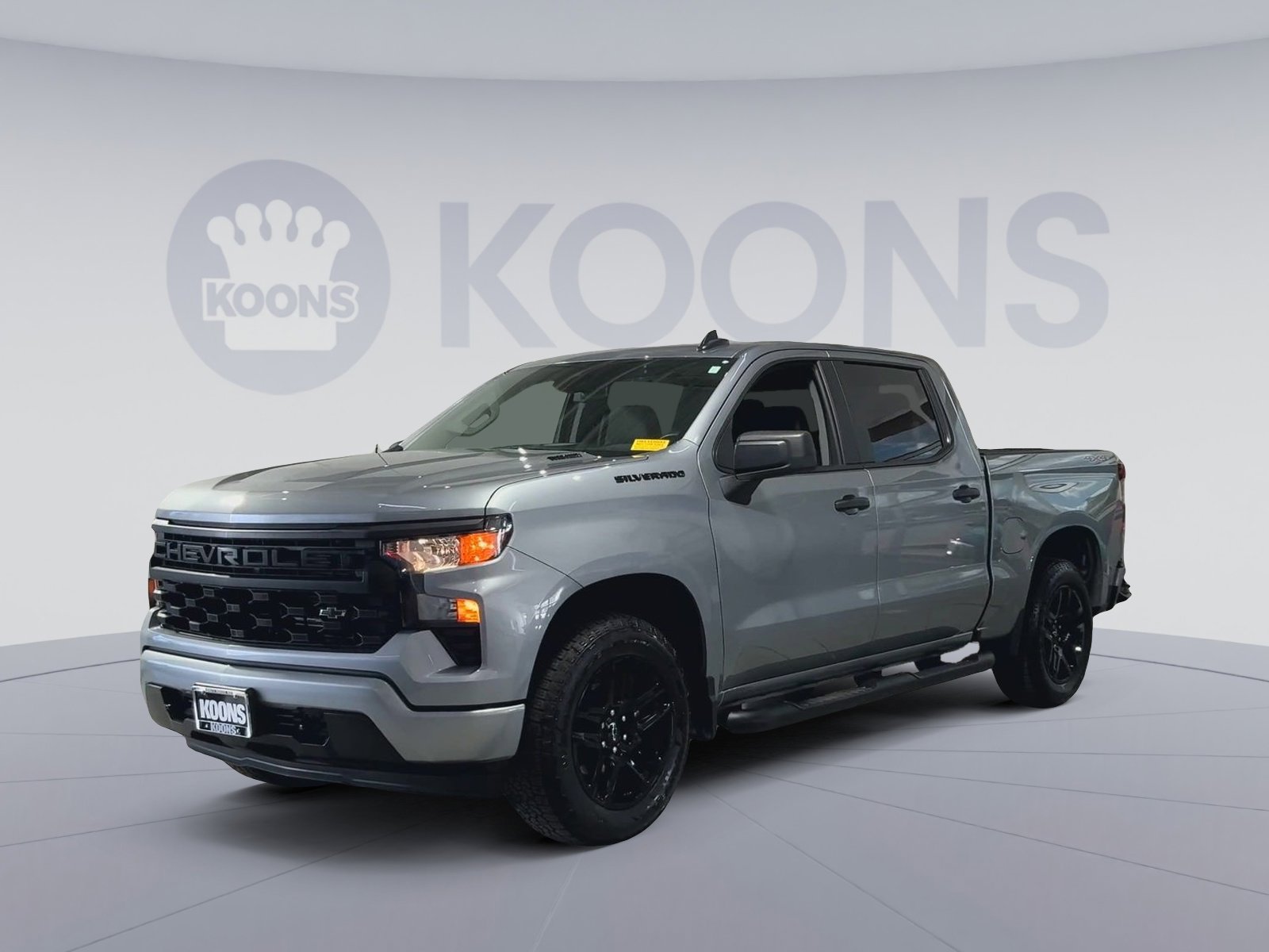 New 2026 Chevrolet Silverado 1500 Custom w/ Turbomax Blackout Package AWD/4WD image 5