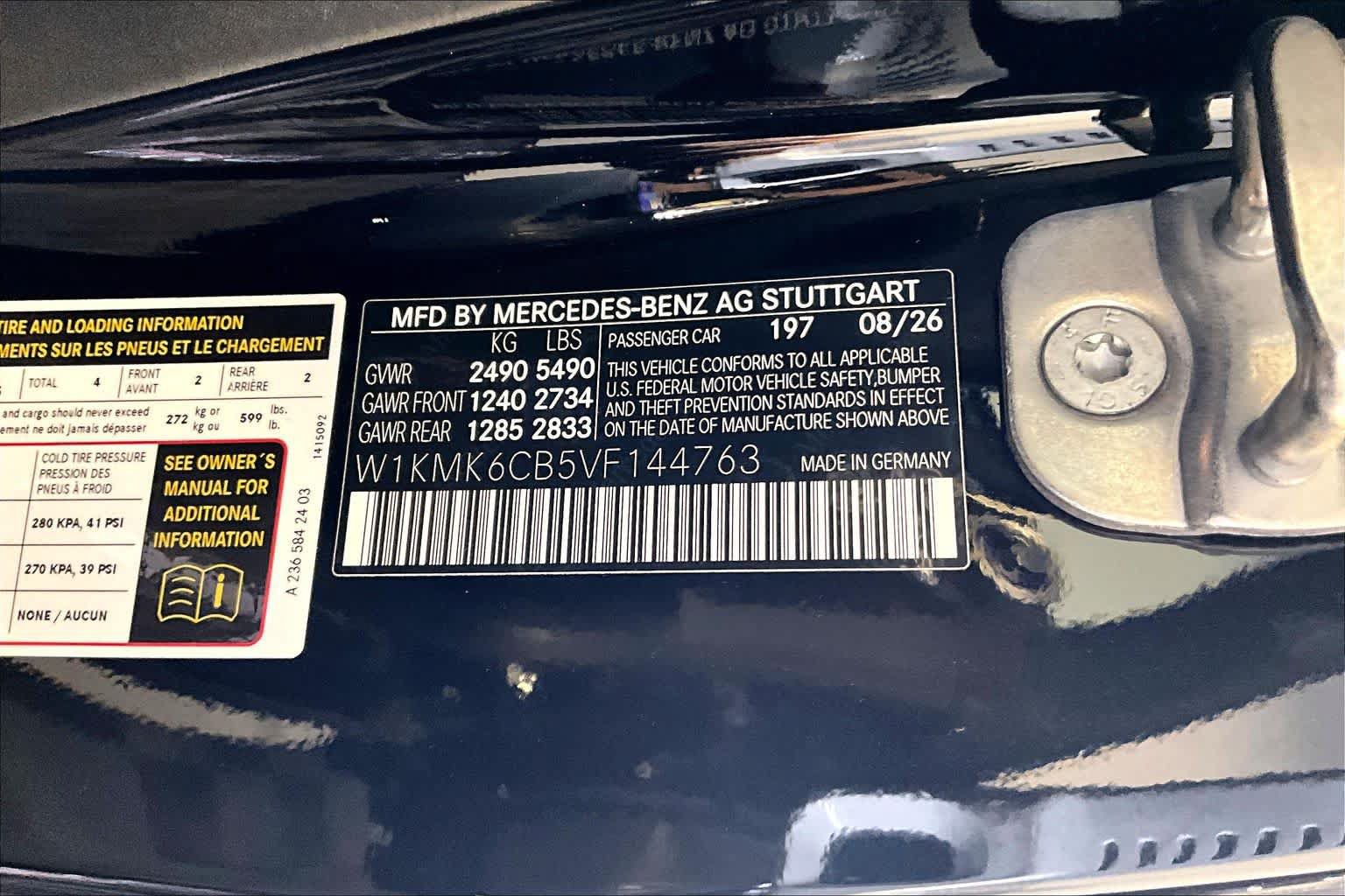 New 2027 Mercedes-Benz CLE 53 AMG 4MATIC Cabriolet image 12