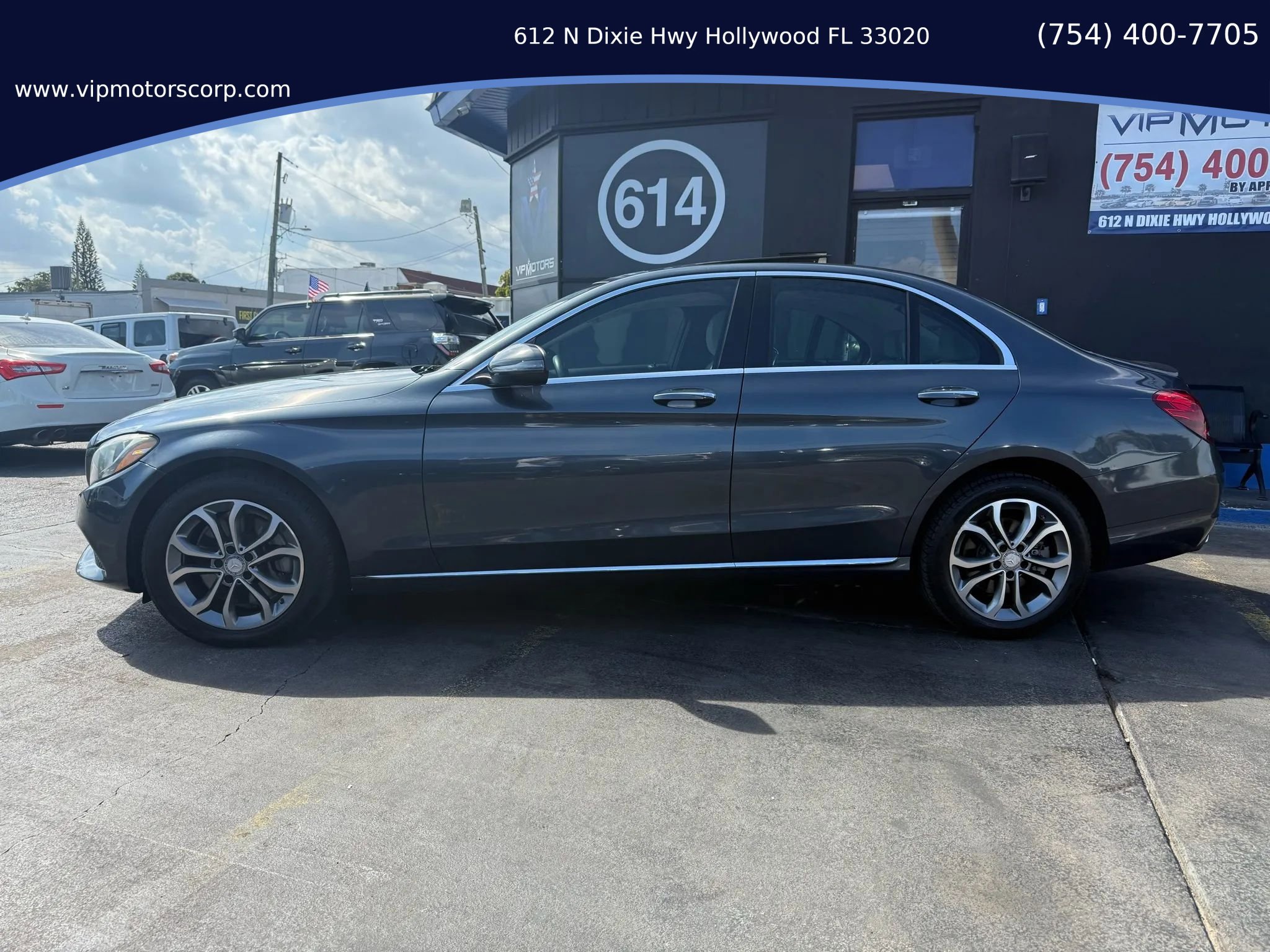 Used 2016 Mercedes-Benz C 300 4MATIC Sedan w/ Premium 1 Package image 2