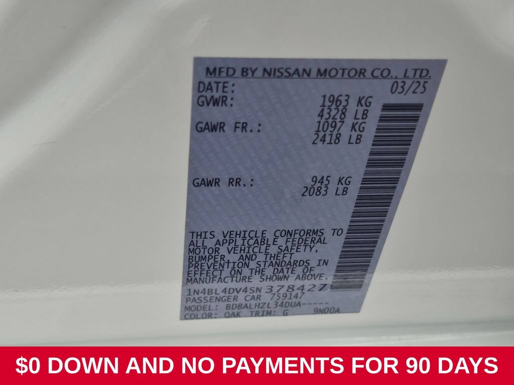 Used 2025 Nissan Altima 2.5 SV FWD image 35