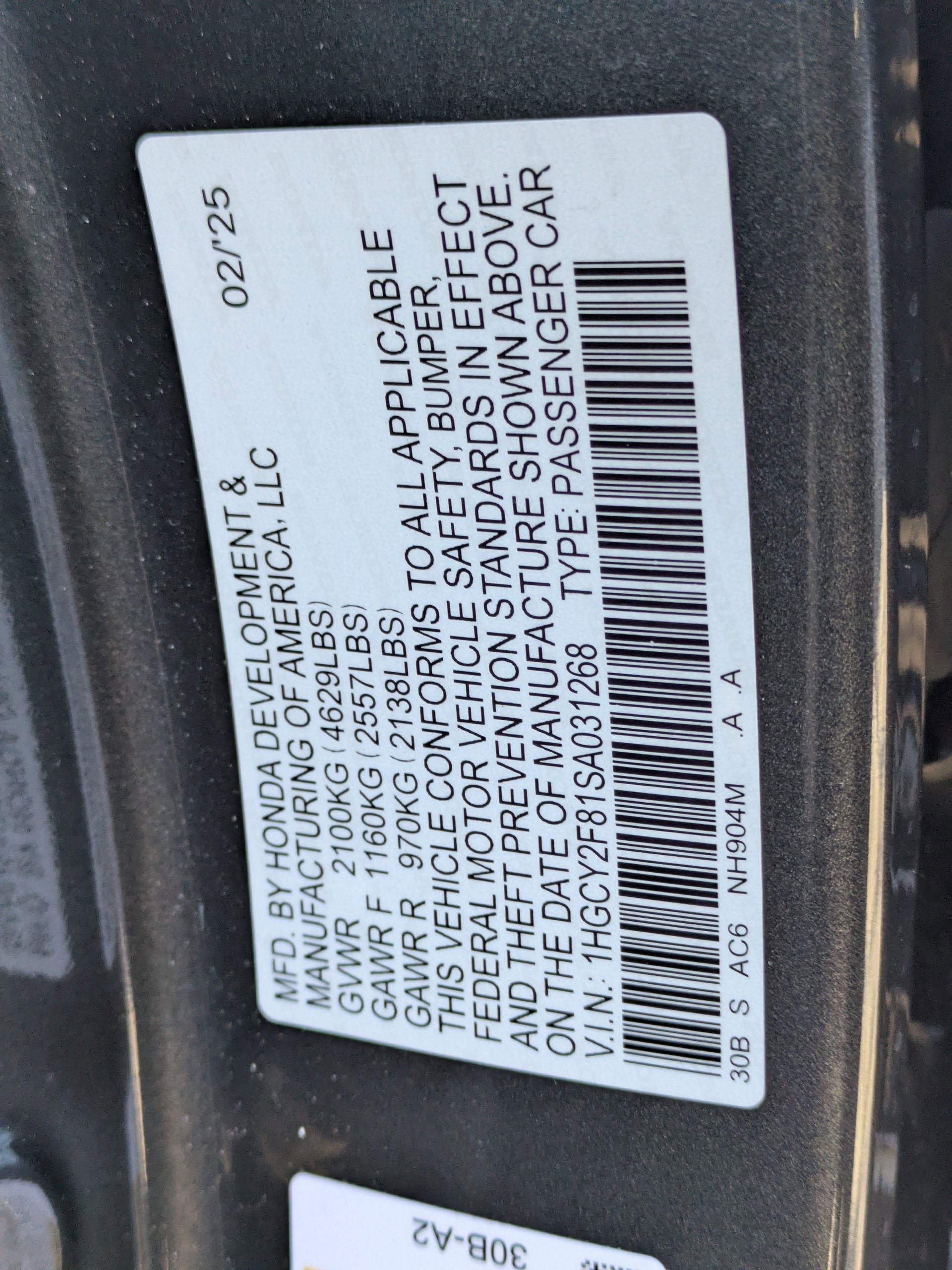 Used 2025 Honda Accord Touring image 39