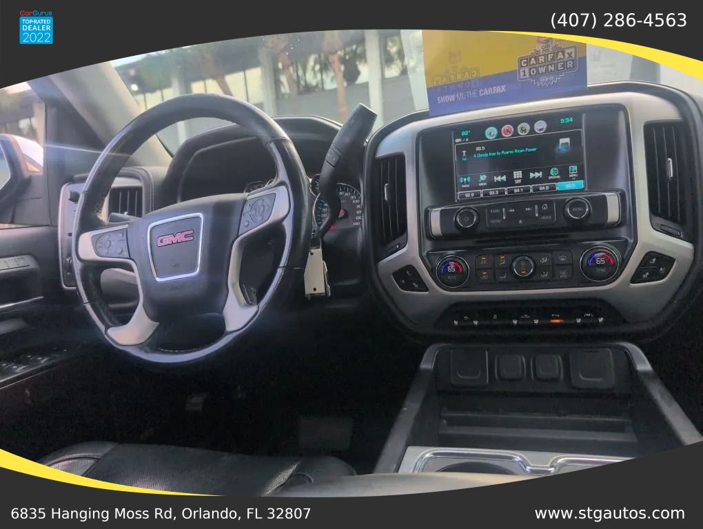 Used 2018 GMC Sierra 1500 SLT w/ Enhanced Driver Alert Package RWD image 18