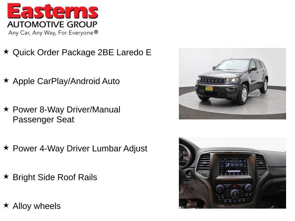 Used 2020 Jeep Grand Cherokee Laredo AWD/4WD image 11