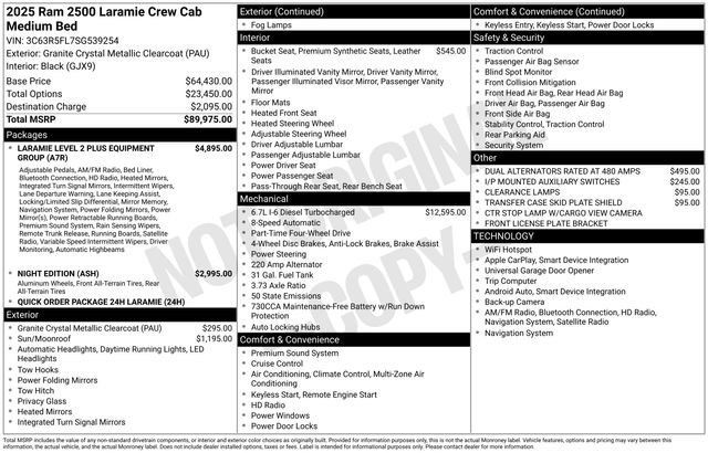 Used 2025 RAM 2500 Laramie image 13