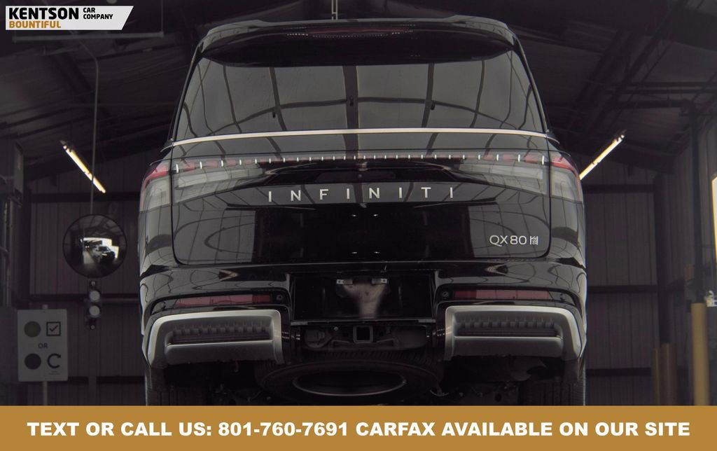 Used 2025 INFINITI QX80 Sensory image 11