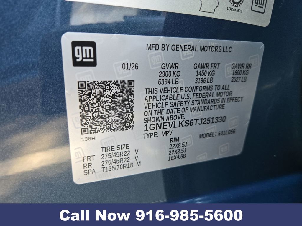 New 2026 Chevrolet Traverse RS image 38