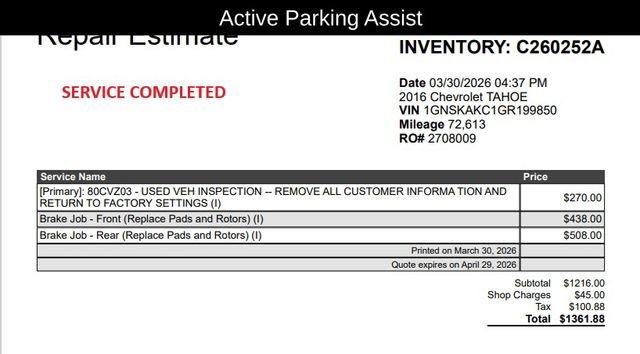 Used 2016 Chevrolet Tahoe LS w/ Enhanced Driver Alert Package image 2